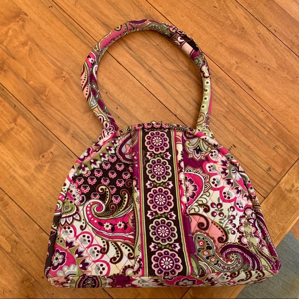 Vera Bradley Eloise Bag in Very Berry Paisley